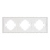 Рамка пластиковая на 3 поста Arlight FRM-TENDO-SFPL-3-WH 054653