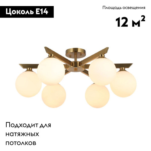 Потолочная люстра Omnilux Pabu OML-68307-06