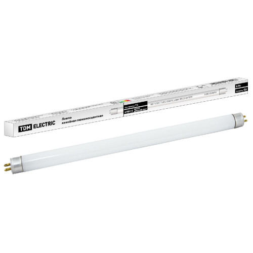 Лампа люминесцентная TDM Electric G5 8W 6500K белая SQ0355-0018