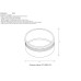 Декоративное кольцо внутреннее Crystal Lux CLT RING 013 GO