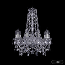 Подвесная люстра Bohemia Ivele Crystal 1411/10/160/h-64 Ni