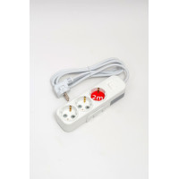Удлинитель с/з 3вх с защитными шторками с включателем ELBI Myra 527-010202-312
