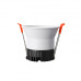 Встраиваемый светильник Iledex Technical Mars DIM 207-7W-D75-3000K-24DG-WH