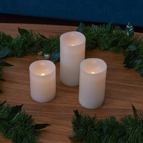Фигурка светодиодная «Свеча» Uniel (UL-00007256) ULD-F050 Warm White Candle Set3