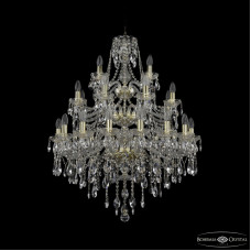 Подвесная люстра Bohemia Ivele Crystal 1415/16+8+4/300/3d G