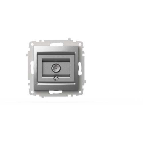 Розетка для TV с экраном (проходная) ELBI Zena Vega 609-011000-272