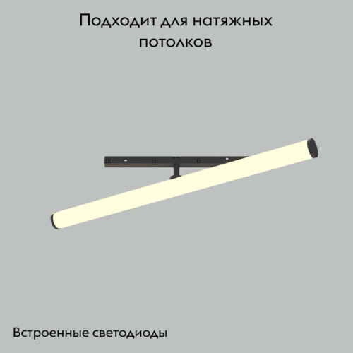 Трековый светильник Maytoni Technical Larc TR086-2-25W4K-B