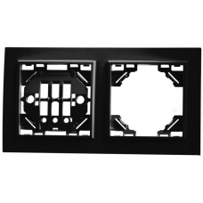 Рамка 2-местная горизонтальная Stekker PFR00-9002-03 39483
