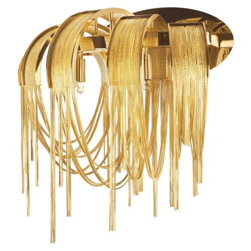 Настенный светильник Loft IT Volver 10404W/C GD