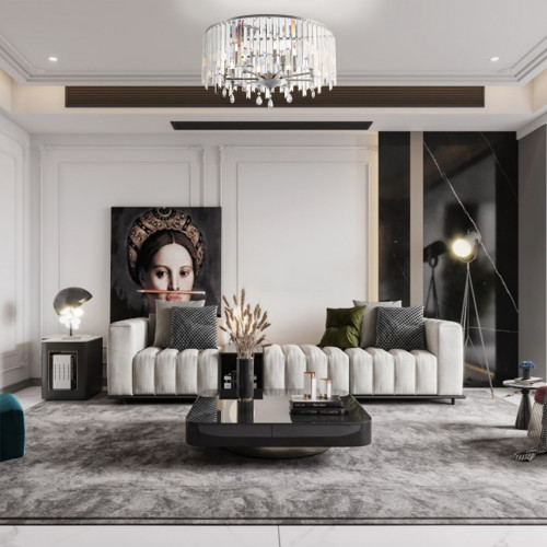 Потолочная люстра Arte Milano Sorrento 372509/8/590 CR