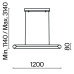 Подвесной светильник Maytoni Motion MOD276PL-L40B3K