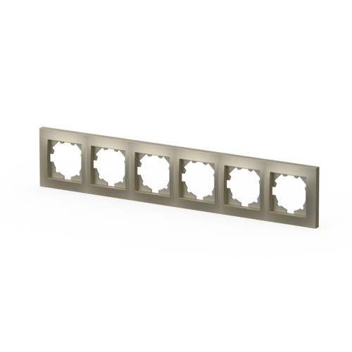 Рамка шестиместная ELBI Vega 510-011400-252