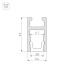 Алюминиевый профиль Arlight ARH-Micro-0510-2000 Anod 036385