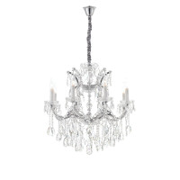Подвесная люстра iLamp Diamond 6071-8 CR+CL