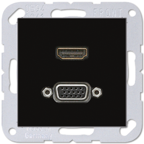 Розетка HDMI/VGA Jung MAA1173SW