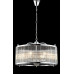 Подвесная люстра Crystal Lux Tadeo TADEO SP6 D600 CHROME/TRANSPARENTE
