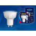 Лампа светодиодная (UL-00002420) Uniel E27 7W 3000K матовая LED-G45 7W/WW/E27/FR PLP01WH