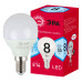 Лампа светодиодная Эра E14 8W 4000K LED P45-8W-840-E14 R Б0052440