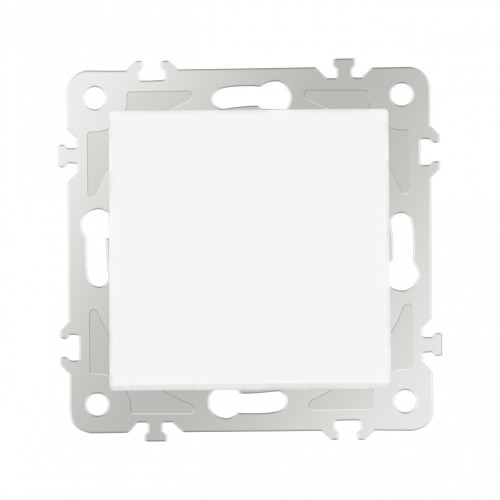 Переключатель одноклавишный перекрестный Arte Milano 206.34-1.white