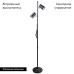 Торшер Uniel ULM-T600 2х6W/4500K/DIM BLACK UL-00010174