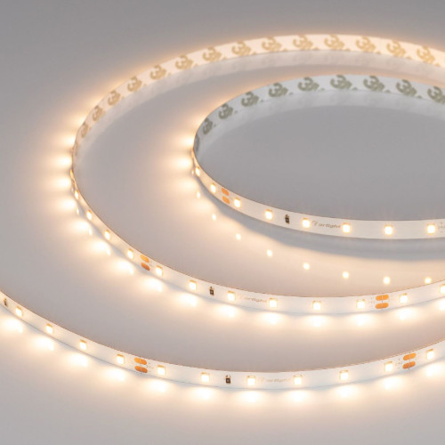 Светодиодная лента Arlight UL-A60-8mm 24V Warm2700 (7.2 W/m, IP20, 5m) 044056
