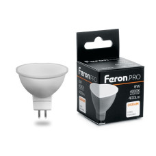 Лампа светодиодная Feron G5.3 6W 4000K матовая LB-1606 38084