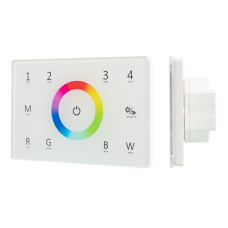 Панель Arlight Sens Smart-P85-RGBW White (230V, 4 зоны, 2.4G) 028404
