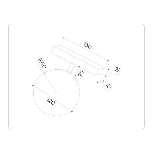 Трековый магнитный светильник Ambrella Light Track System GL3921