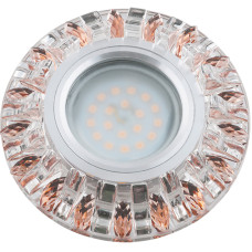 Встраиваемый светильник Fametto DLS-L121 GU5.3 CHROME/CLEAR+BRONZE UL-00000368