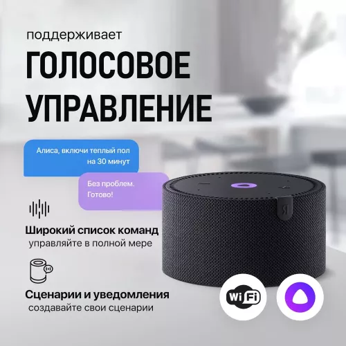 Умный Термостат с датчиком температуры 