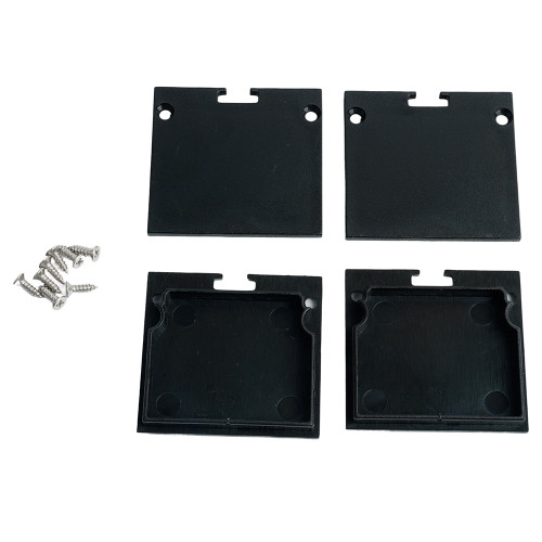 Заглушка без отверстия для профиля CAB268, LD367 (комплект 4шт) Feron LD237 52091