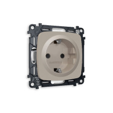 Комплект механизма розетки с/з со шторками Ambrella Volt Omega MO367010