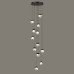 Каскадная люстра Delight Collection MD24001033-12A black/clear