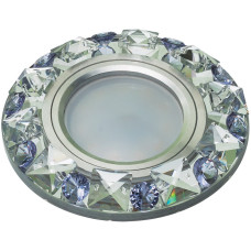 Встраиваемый светильник Fametto Peonia DLS-P123 GU5.3 CHROME/CLEAR+PURPLE 10644