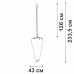 Каскадная люстра Vitaluce V5311-8/13