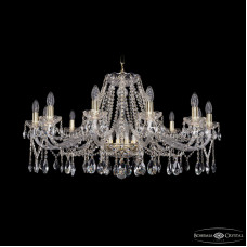 Подвесная люстра Bohemia Ivele Crystal 1413/12/360 G