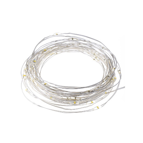 Светодиодная гирлянда TDM Electric Роса20 2хCR2032 теплый белый без мерцания SQ0361-0054
