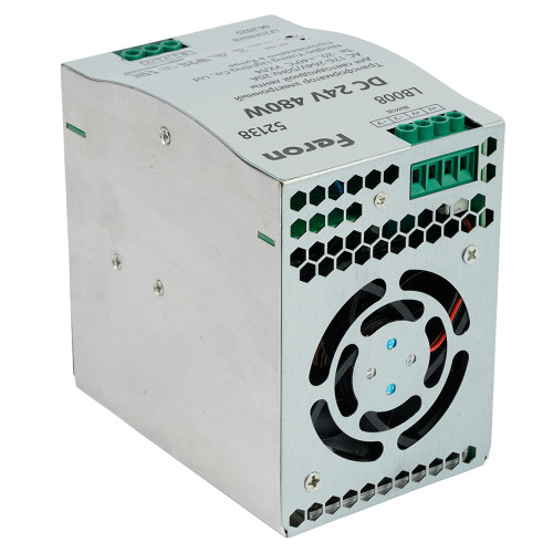 Трансформатор электронный на DIN-рейку Feron LB008 480W 24V IP20 52138