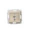 Розетка компьютерная (Cat 6) ELBI Zena Vega 609-010300-247