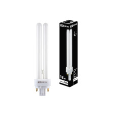 Лампа энергосберегающая TDM Electric G24d-2 18W 4000K матовая SQ0323-0090
