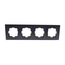 Рамка на 4 поста Mono Electric Despina графит 102-200000-163