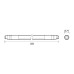 Линейный потолочный светильник Gauss Compact 843424212