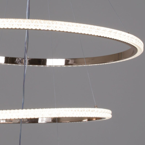 Подвесная люстра Reluce 87090-0.4-03 BK+FG Подвесная люстра Reluce 87090-0.4-03 BK+FG