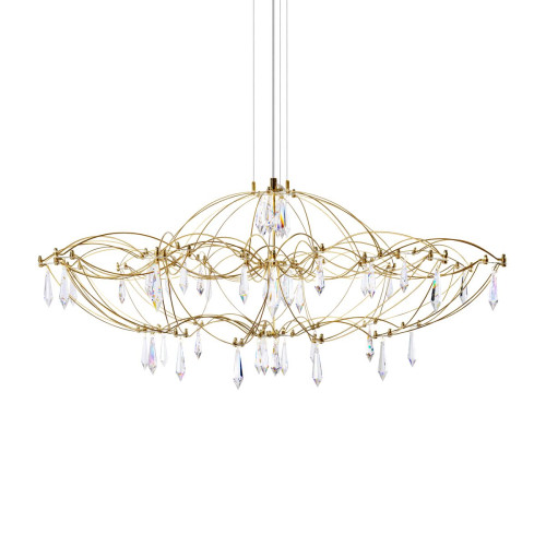Подвесная люстра Loft IT Mira 10586/900 Gold Asfour
