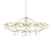 Подвесная люстра Loft IT Mira 10586/900 Gold Asfour