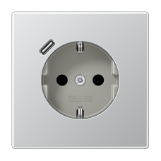 Розетка 2K+З USB Typ C Jung AL1520-18C