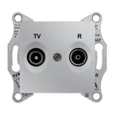 Розетка TV/R проходная Schneider Electric Sedna 4dB SDN3301860