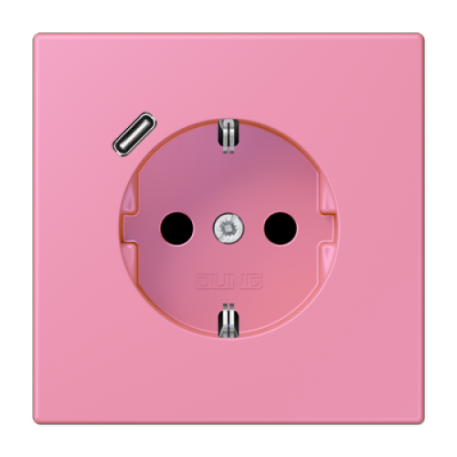 Розетка 2K+З USB Typ C Jung LC1520-18C246