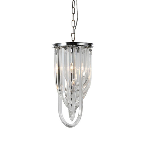 Подвесной светильник Delight Collection Murano Glass KR0116P(S) chrome