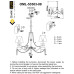 Подвесная люстра Omnilux Padru OML-53303-08